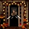Spooky Hanging Zombie Prisoner Decor for Halloween with Creepy Sounds and Moving Features